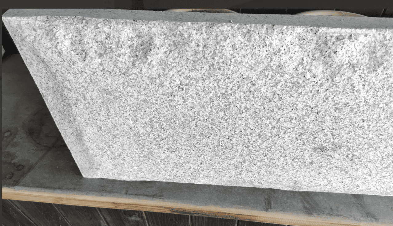 Серая Гранитная плитка Grey, Mushroom под скалу колотая купить в  Твери