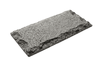 Темно-серая Гранитная плитка Dark Grey, Mushroom под скалу колотая купить в  Твери